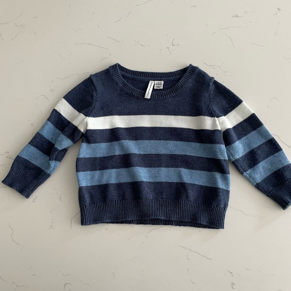 Baby boy Janie and Jack sweater